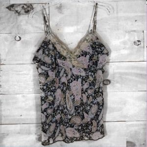 CATO LACE PATTERNED TANK